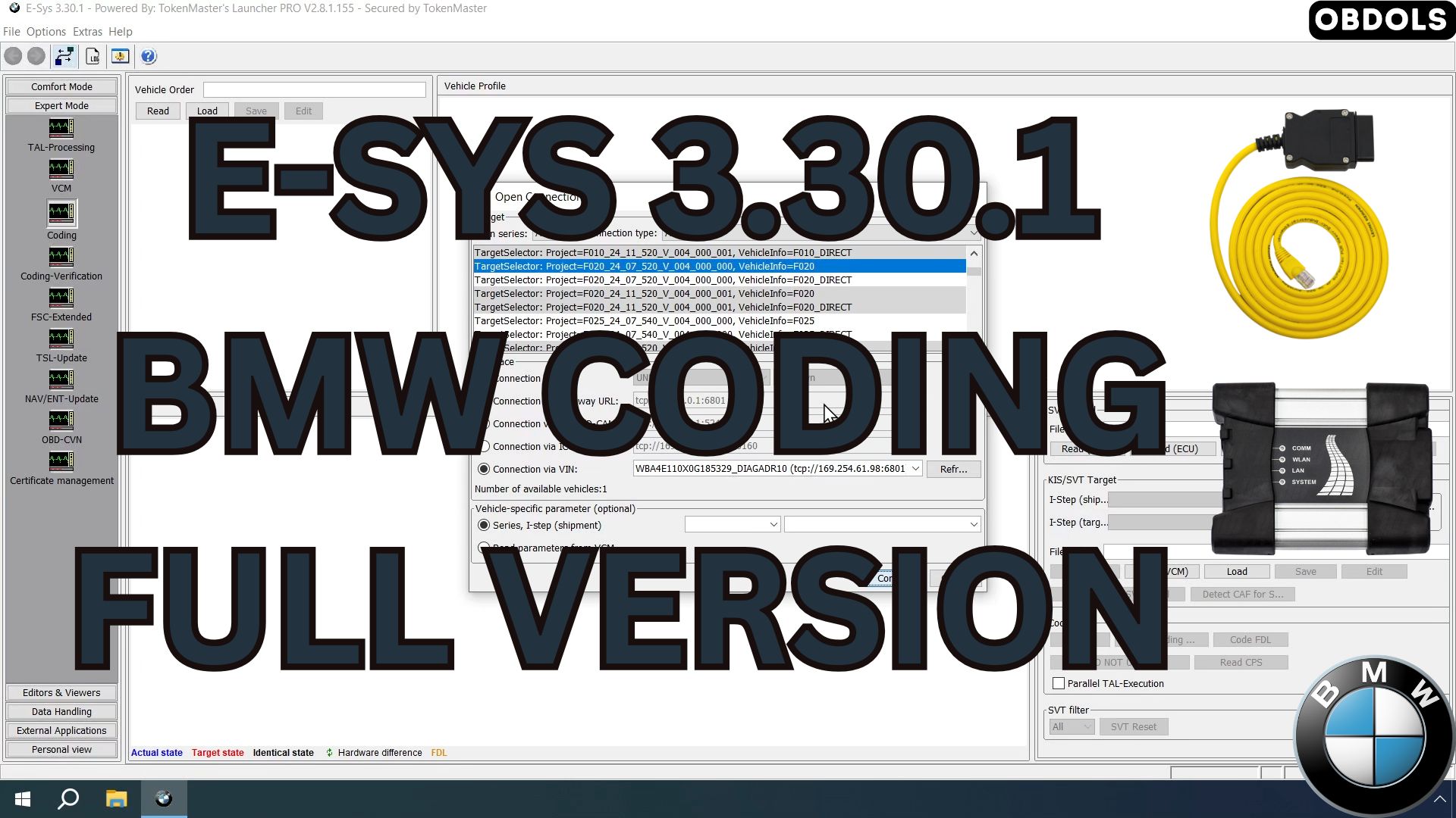 E-Sys BMW Coding &mdash; Full Installation Video